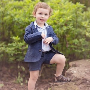 Cat and Jack Boys Cotton Blazer Size 4T